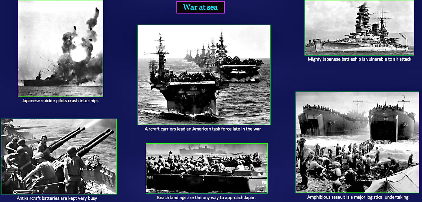 Aircraft dominate the Pacific War, 1940s